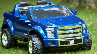 The Ford F-150 Power Wheels Truck Is For Rugged Little Boys And Girls